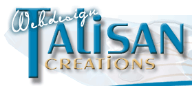 Talisan Creations: Webdesign